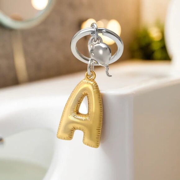 Metalmorphose 3D PARTY ALPHABET "A" KEYCHAIN - Picture 7 of 8